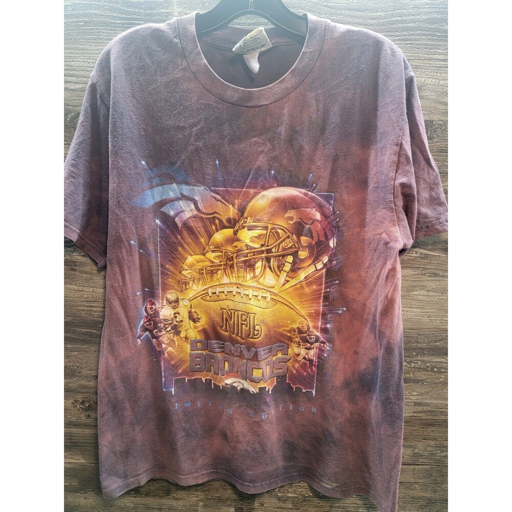 Vintage Denver Broncos T Shirt Lee Sport Sz Medium